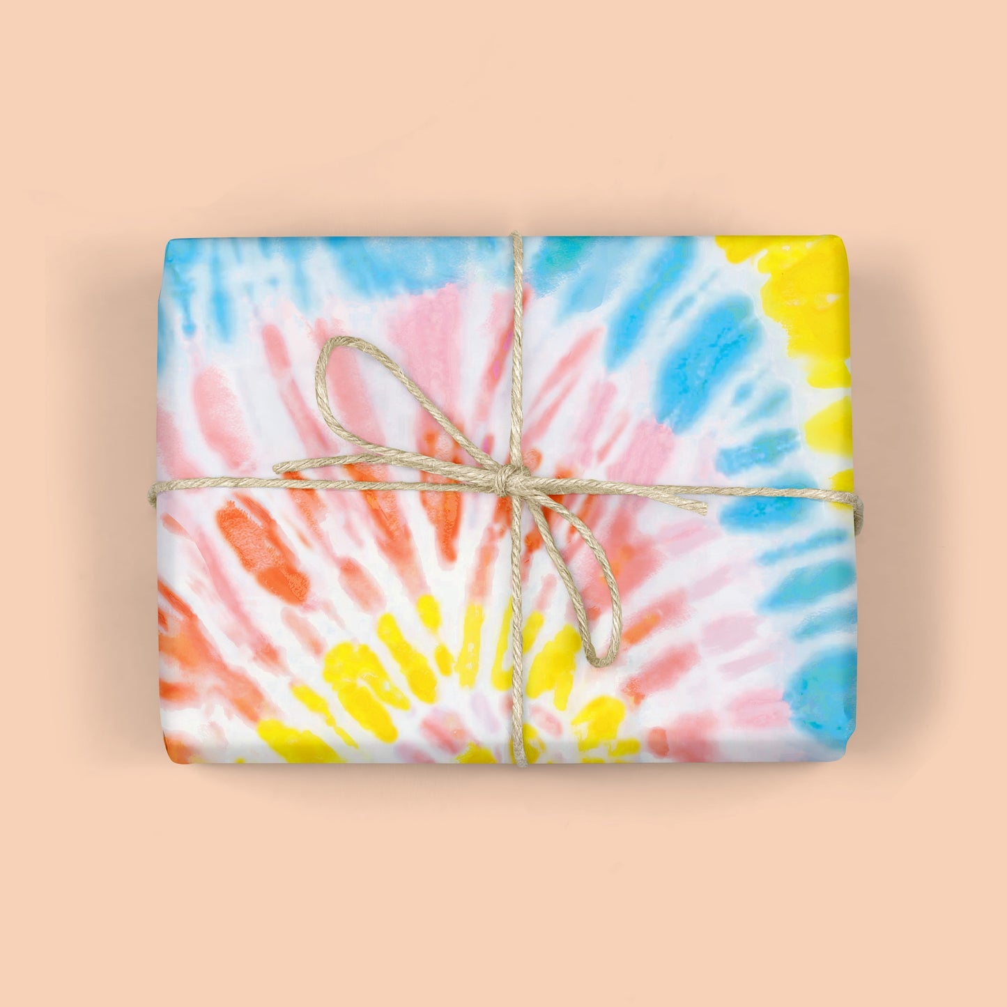 Tie Dye Gift Wrap