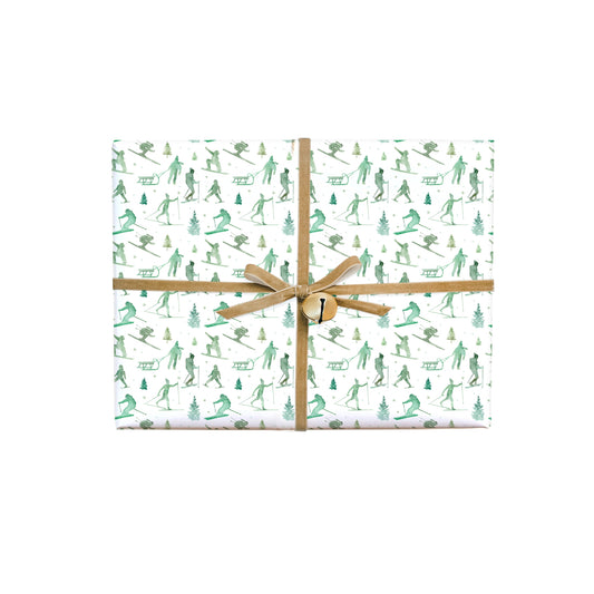 Winter Vacation Gift Wrap Roll